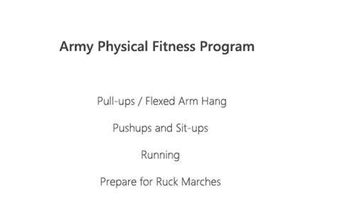 Common Military Physical Training Exercises