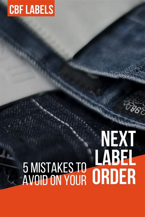 Common Mistakes Clothing Size Tags