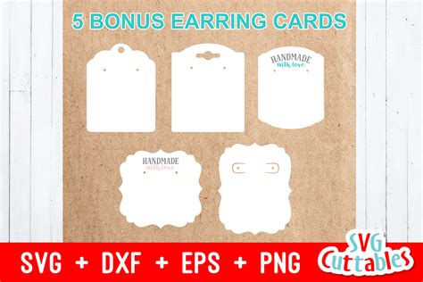 Common Mistakes to Avoid in Cricut Earring Card Template Design