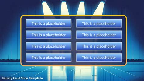 Common Mistakes to Avoid When Using Family Feud PPT Template Image