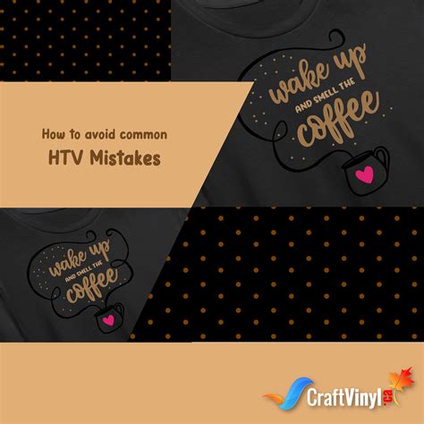 Common mistakes to avoid when working with printable HTV vinyl