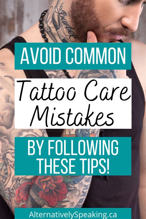 Common tattoo mistakes to avoid