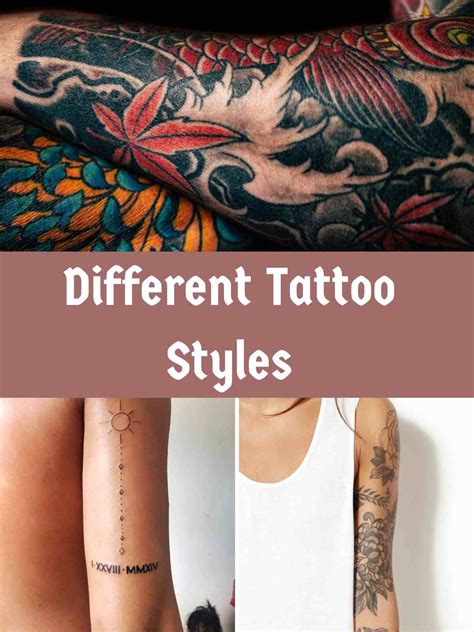 Common tattoo styles