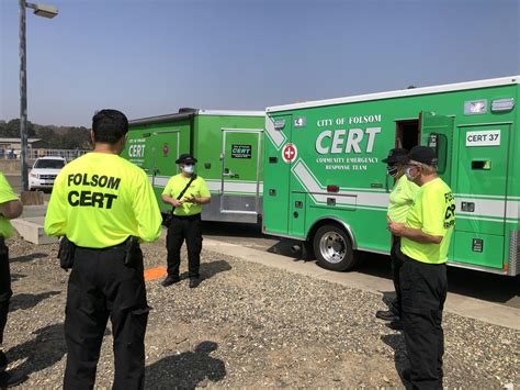 A group of people participating in a CERT training