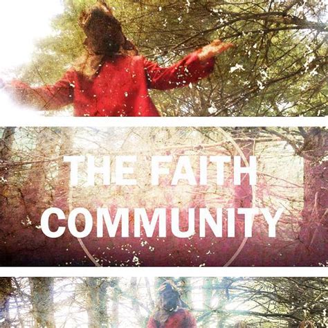 Importance of community and faith