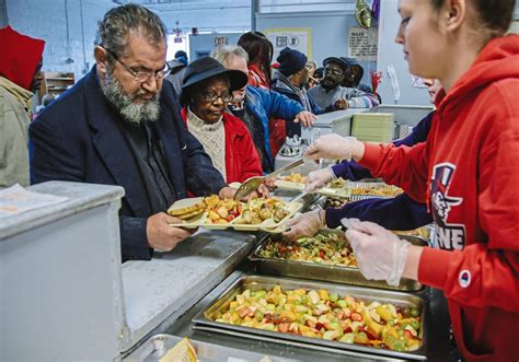 Community food for homeless