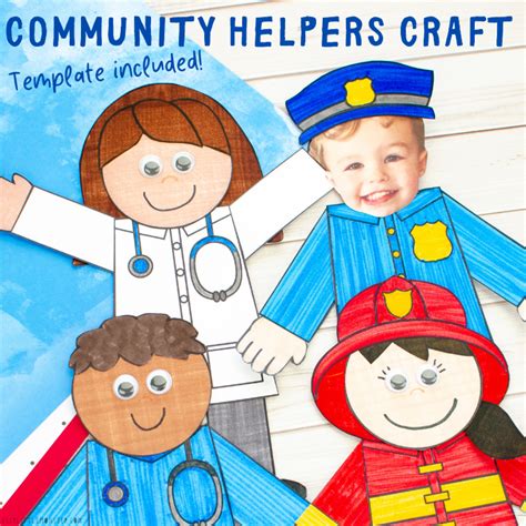 Community Helpers Crafts for Kids