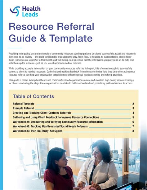 Community Resource Referrals