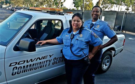 Community service officers providing mentorship and guidance