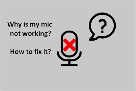 Image of a company mic with software conflicts