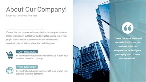 Company Profile Presentation Examples