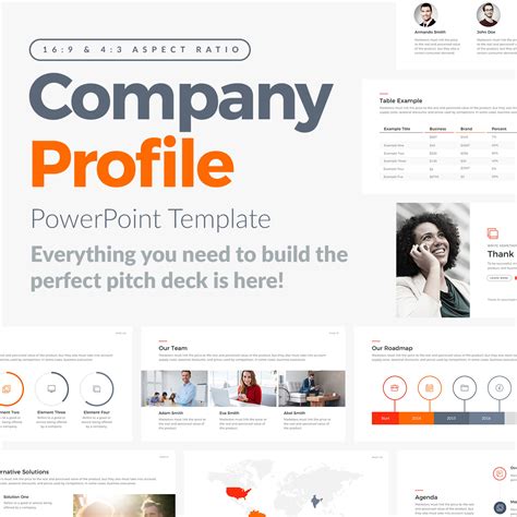 Company Profile Presentation Template