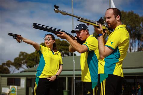 Competitors Shooting Sports