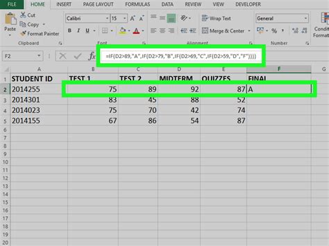 Complex IF Statement Excel Formula