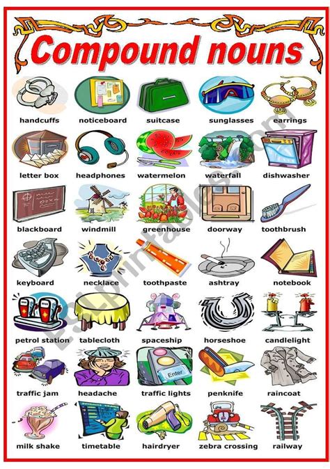 Compound nouns example