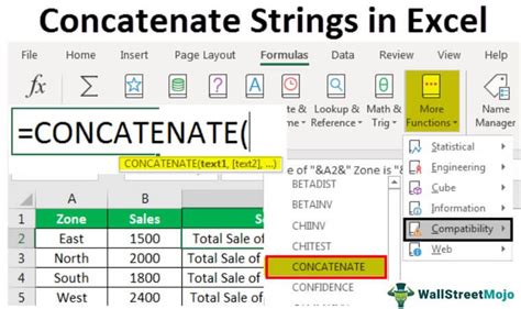 Concat Date as String in Excel using Concatenation Operators