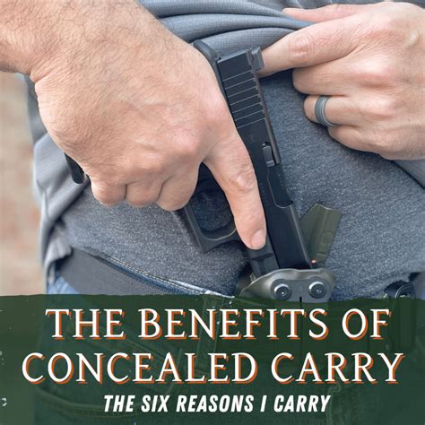 Benefits of concealed carry