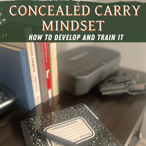 Concealed carry mindset