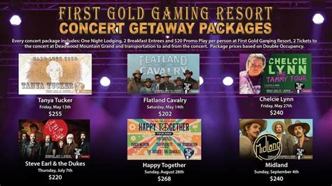 Concert Getaway Package