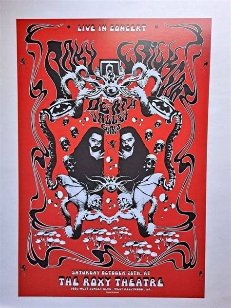 Concert poster imagery