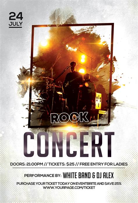 Concert promo template 6