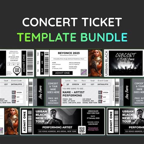 Concert Ticket and Merchandise Bundle