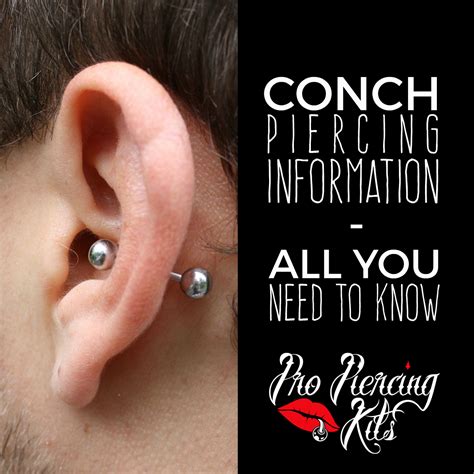 Conch Piercing Aftercare