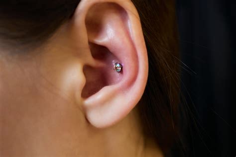 Conch Piercing Healing Process