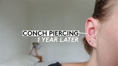 Conch Piercing Healing Stages