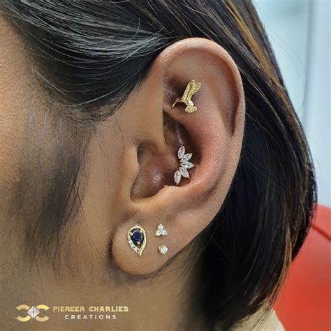 Conch Piercing Jewelry Types