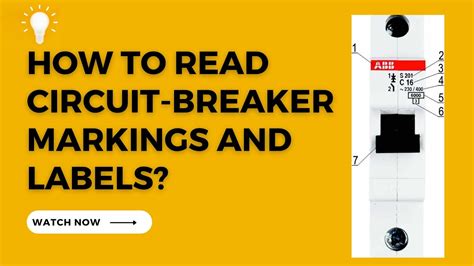 Concise Circuit Breaker Labels