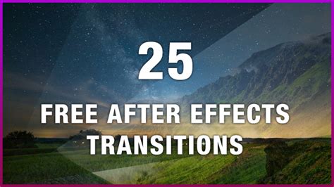 Conclusion After Effects Transition Templates