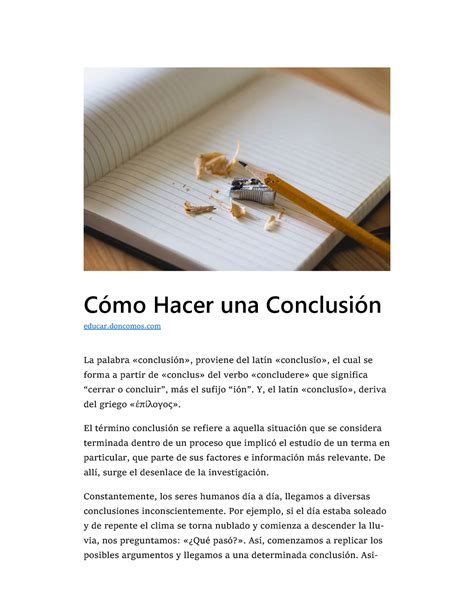 Conclusión