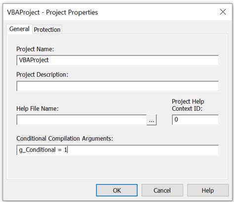 Conditional Compilation in VBA