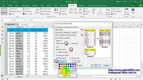 Conditional formatting across sheets