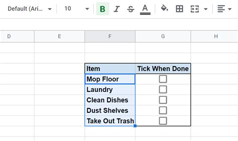 Conditional Formatting with Checkboxes