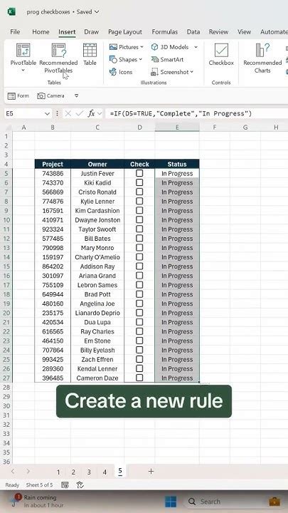 Conditional Formatting with Checkboxes in Google Sheets