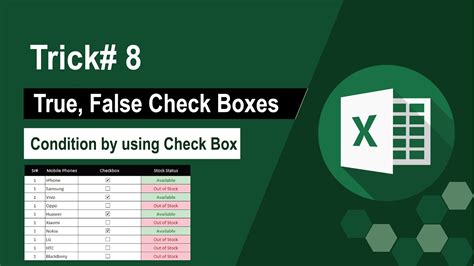 Testing Formulas with Checkboxes