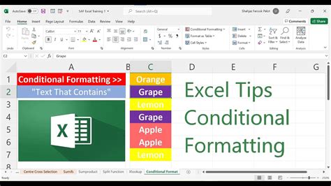 Conditional Formatting Techniques