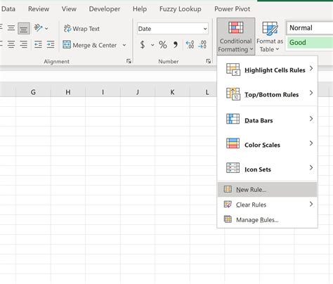 Conditional Formatting for Text in Excel