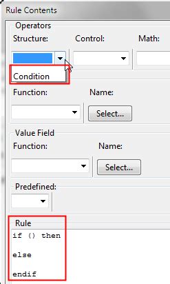 Conditional Formulas Formula Editor