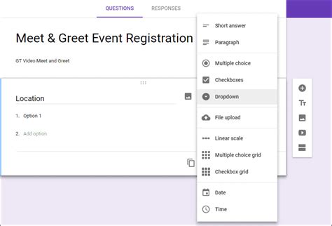 Conditional logic Google Form