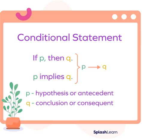 Conditional statement diagram