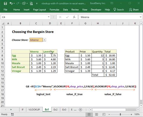 Conditional VLOOKUP Example 2