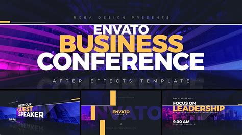 Conference Promo Video Template 1