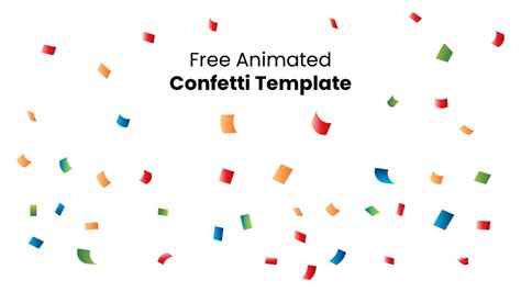 Designing a Confetti Animation Template