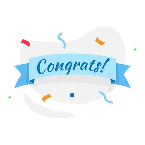 Congratulations postcard template