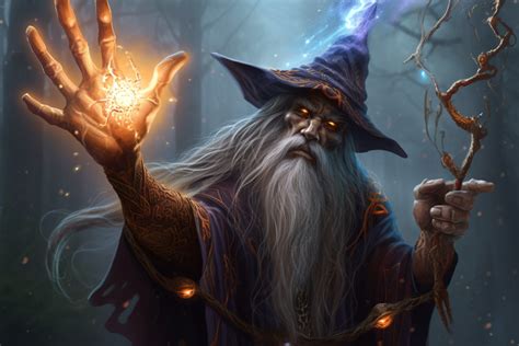 Conjurer performing magic tricks