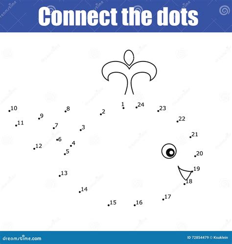 Connect the Dots with Numbers Printable