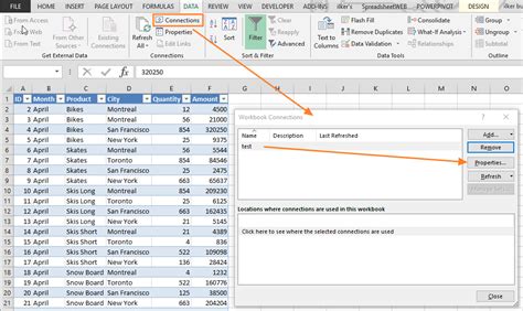 Connect to Excel